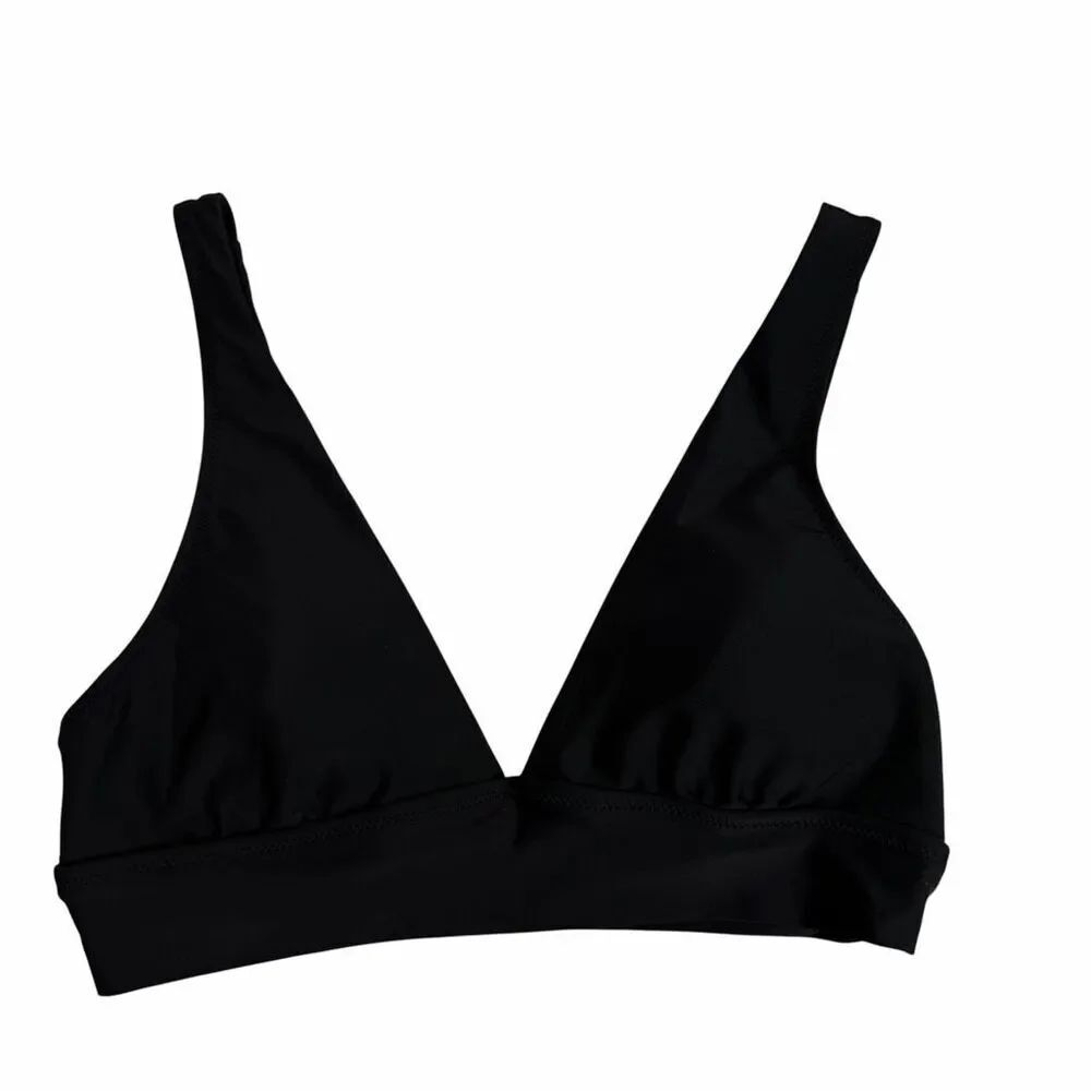 Aerie Small Black Pullover Bikini Top